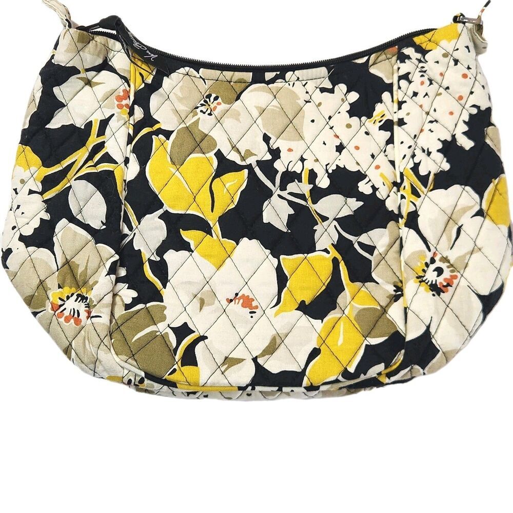 Vera Bradley Cassidy Bag Dogwood Quilted Floral Crossbody Purse Boho Lightweight - Picture 12 of 12